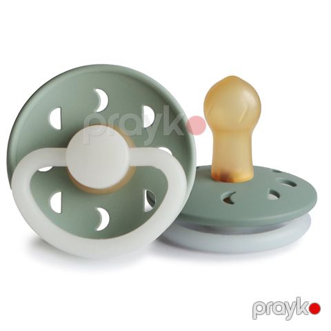 Əmzik Frigg Moon Phase Night, 0-6 ay, lateks, yaşıl — Bakı