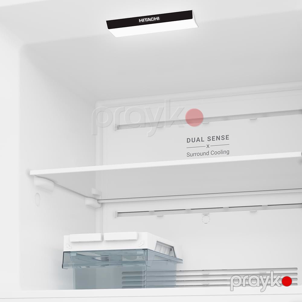 Soyuducu Hitachi HRTN6443SXAE Silver — Soyuducular, Bakı (5)