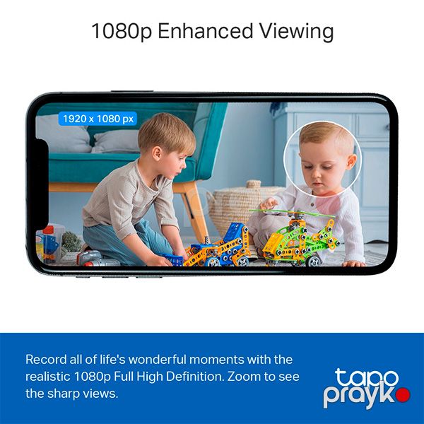 TP-Link Tapo C100 Security Camera Ağ — Mallar, Bakı (3)