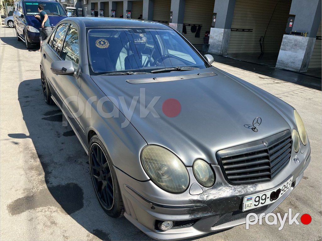 Mercedes E 320, 3.2 L, 2003 il, 300 000 km — Avtomobillər, Bakı (3)