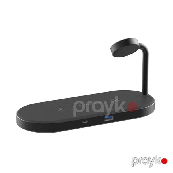 Powerology 4 in 1 Charging Dock 60W UK Black — Mallar, Bakı (2)