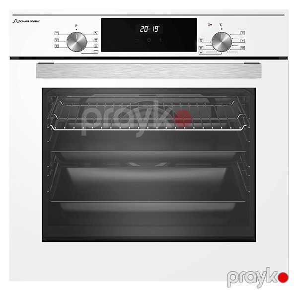 Quraşdırılan soba Schaub Lorenz SLB EL6831 Ağ — Mallar, Bakı (2)