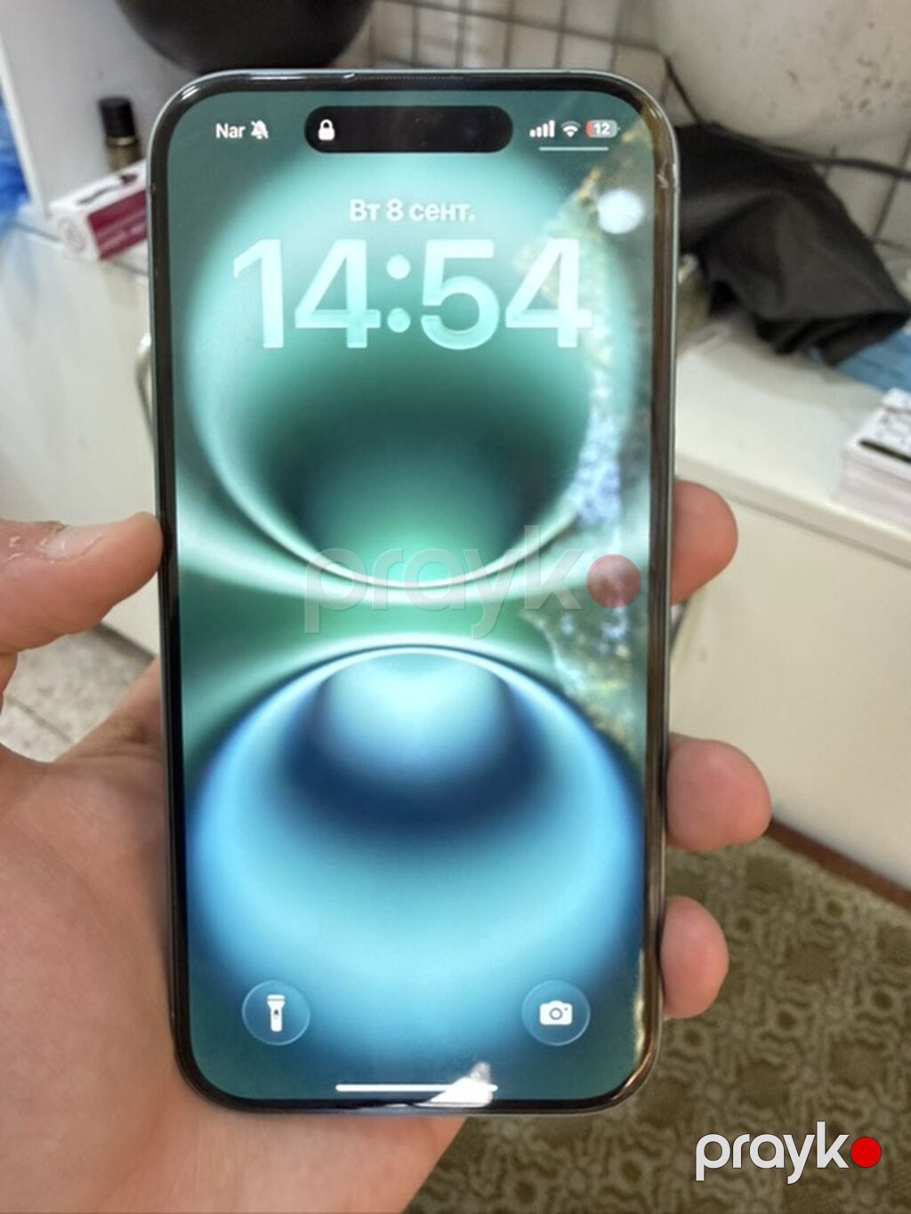 IPhone 11, Yaşıl, Qırıq — Apple iPhone, Gəncə (2)