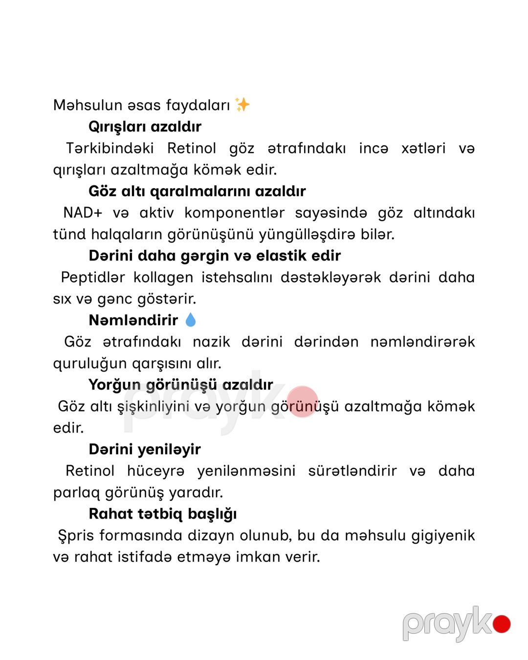Krem göz ətrafında dəri üçün Numbuzin No.9 NAD+Retinol Volumetox 10 мл — Mallar, Bakı (3)