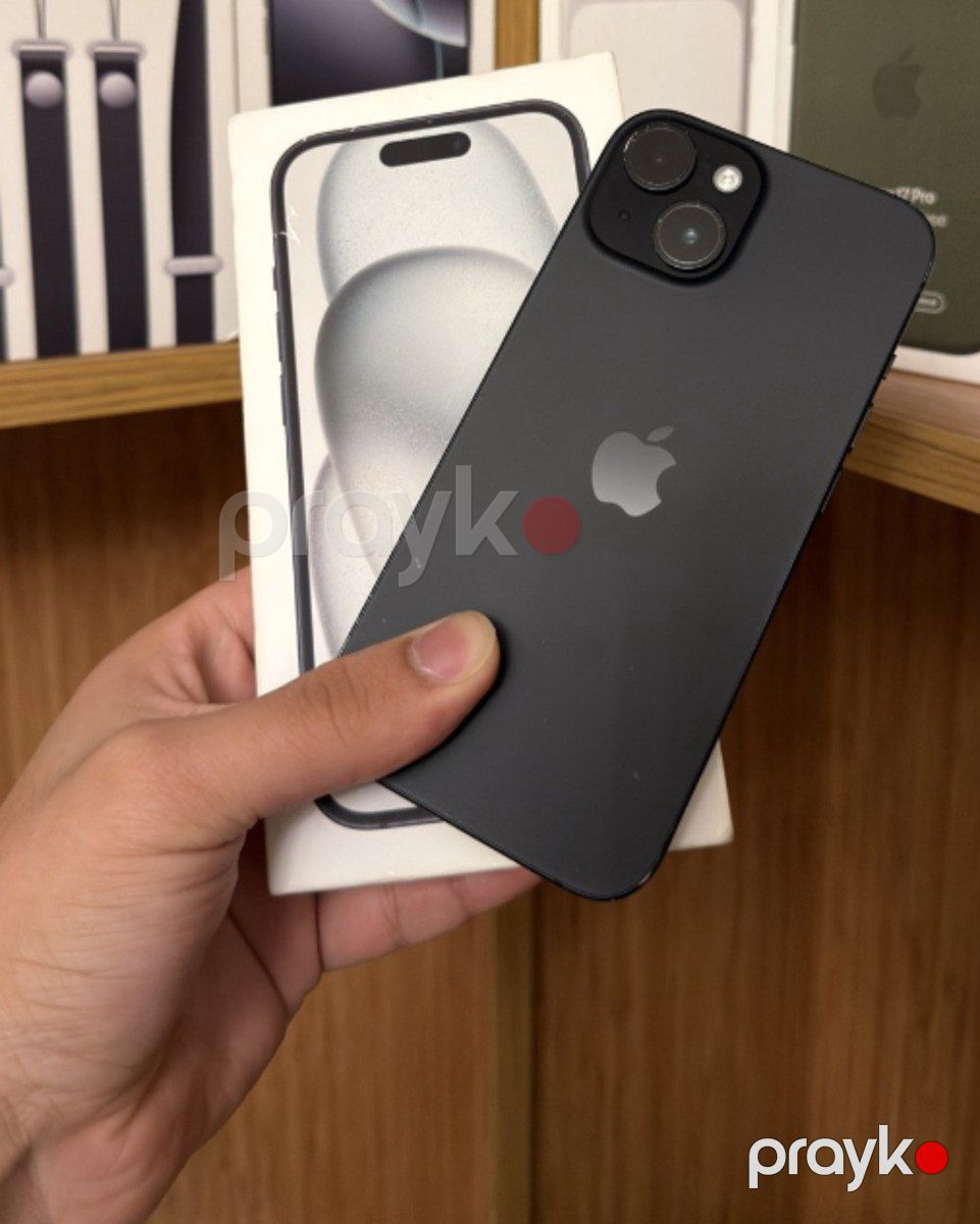 Apple iPhone 15 Black 128GB/6GB — Smartfonlar, Bakı (2)