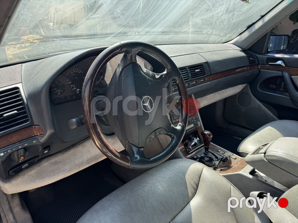 Mercedes-Benz S-Class W140 sedan - Korpus: qara rəng, klassik W140 — Avtomobillər, Saray (5)