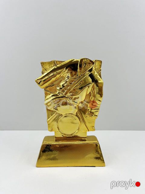 Suvenir, qızılı, metal, 18 sm — Bakı
