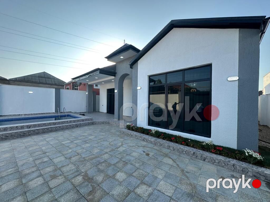 Satılır 4 otaqlı həyət evi/bağ evi 160 m² — Ev, villa, Bakı (4)