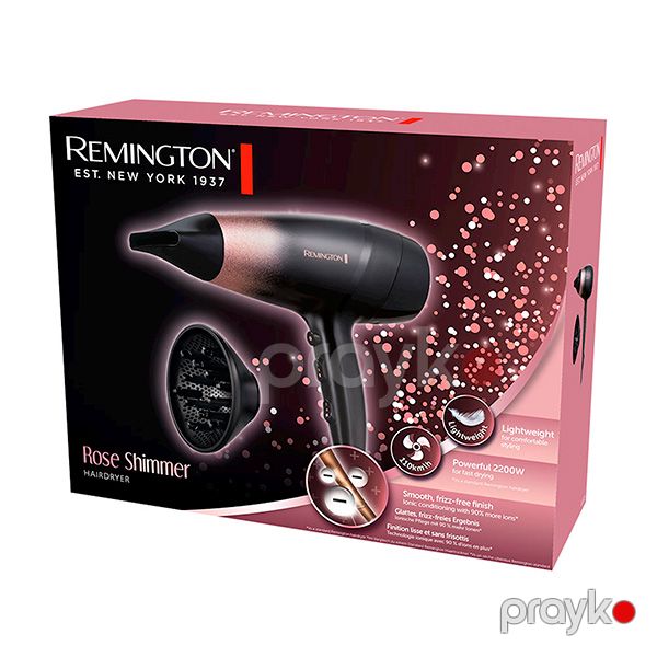 Fen Remington D5305 E51 Shimmer Hair Dryer Black — Mallar, Bakı (3)