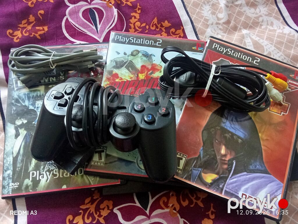 PlayStation 2 süper vəziyyətdə əlaqə vaccapa Yazın 055-835-80-43. 65 — Oyun konsolları, Bakı (2)