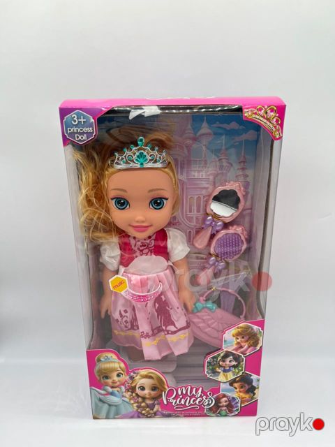 Kukla Princess, rezin, 30 sm, 3+ yaş — Bakı