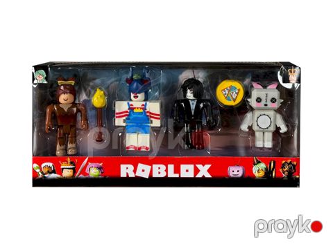 Fiqur dəsti Roblox RoBlox Set M-235, 4 ədəd, 6+, plastik — Bakı