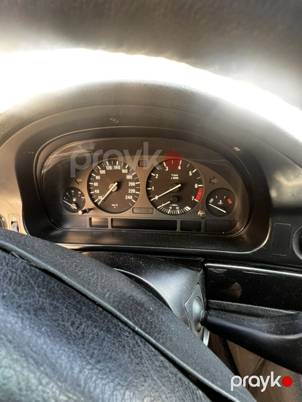 BMW 5 Series (E39) sedan - Kuzov: 4 qapılı sedan, tünd mavi rəng — Avtomobillər, Bakı (4)