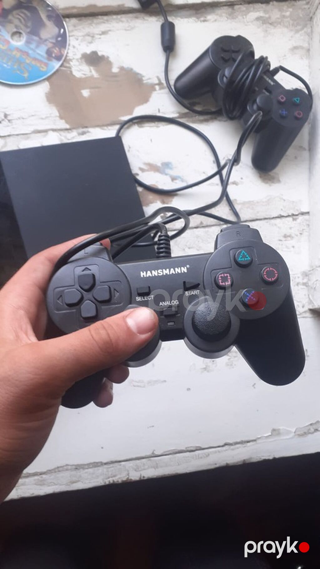 PlayStation 2 Slim oyun konsolu dəsti Komplekt: - PS2 Slim konsol - 2 — Oyun konsolları, Bakı (3)