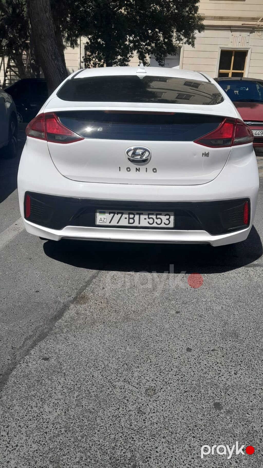 Hyundai Ioniq Hybrid – ağ rəngli liftbek. Mühərrik və ötürmə — Avtomobillər, Mehdiabad (9)