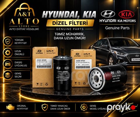 Hyundai, Kia dizel filteri — Bakı