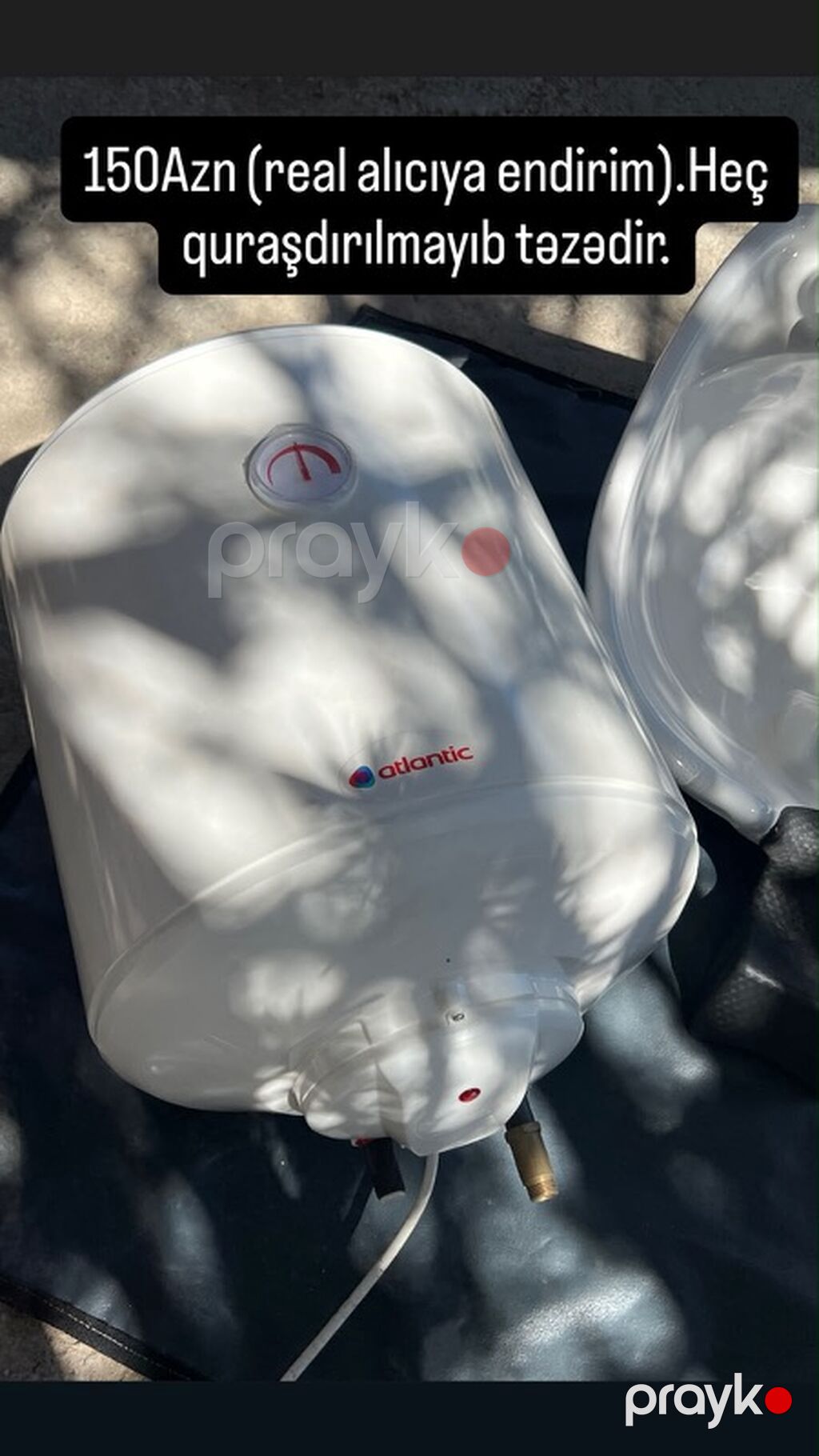 Salon üçün yuyunma dəsti və su qızdırıcısı - Bərbər/beauty salonu — Salon mebeli, Digah (2)