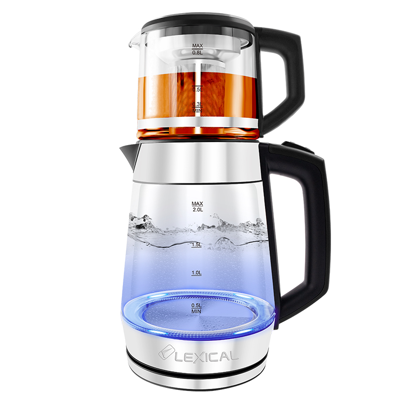 Lexical LTM-0855 Şüşə Elektrik Çaydan Dəsti – 2.8 L Ümumi Həcm — Bakı