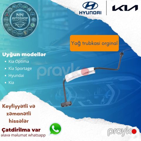 Kia Optima 2.0T yağ borusu — Bakı