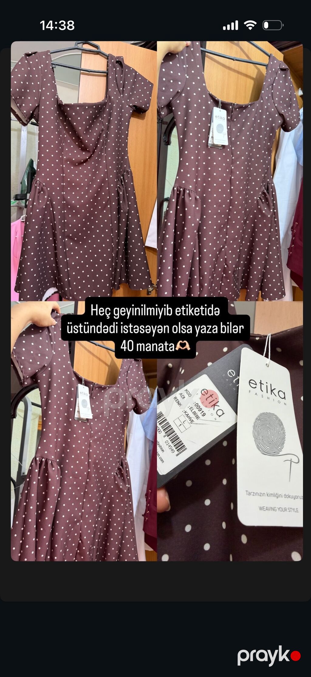 Gündəlik don, Mini, L — Gündəlik paltarlar, Gəncə (5)
