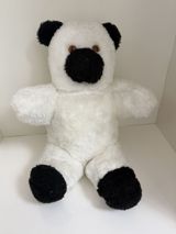 Plyuş oyuncaq ayı – panda tərzində - Rəng: ağ və qara (qulaqcıqlar — ferqane.mehdiyeva