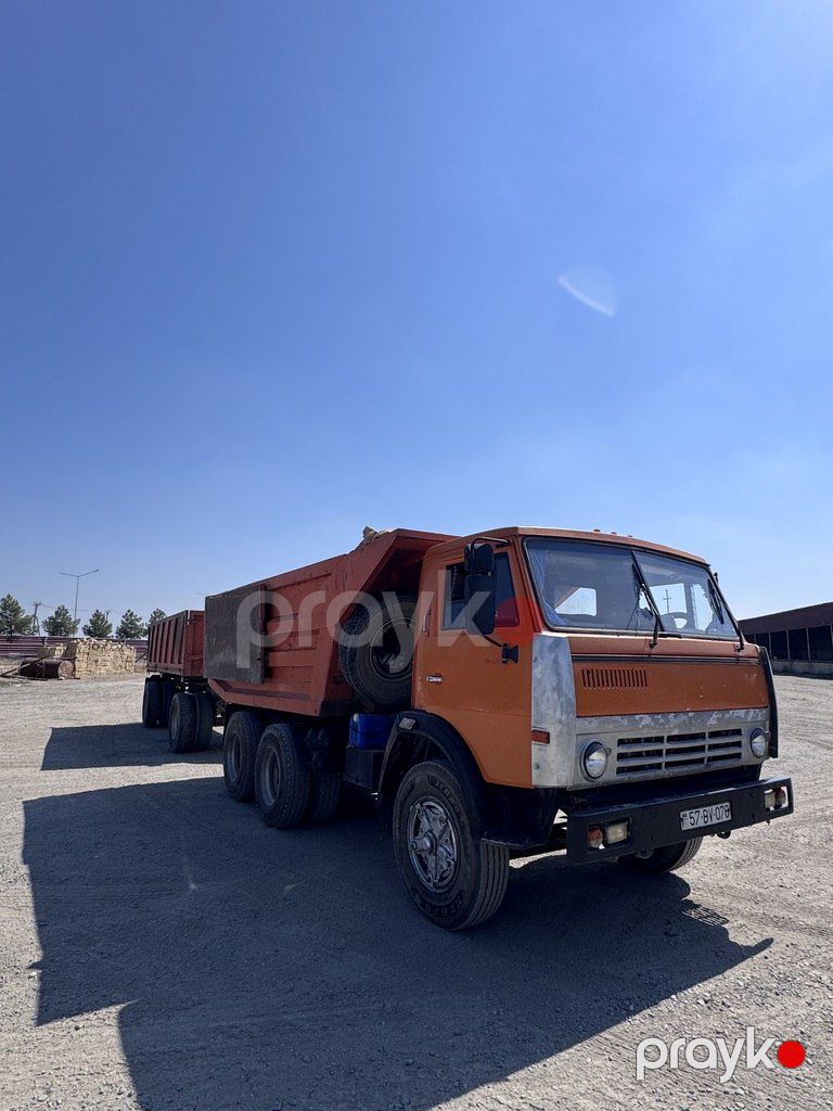 KamAz 5511, 11 L, 1987 il, 254 545 km — Yük maşınları, Şəmkir (2)