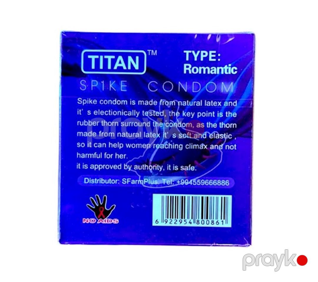 Prezervativ Hendel Titan Spike Condom Romantic 1 əd — Mallar, Bakı (2)
