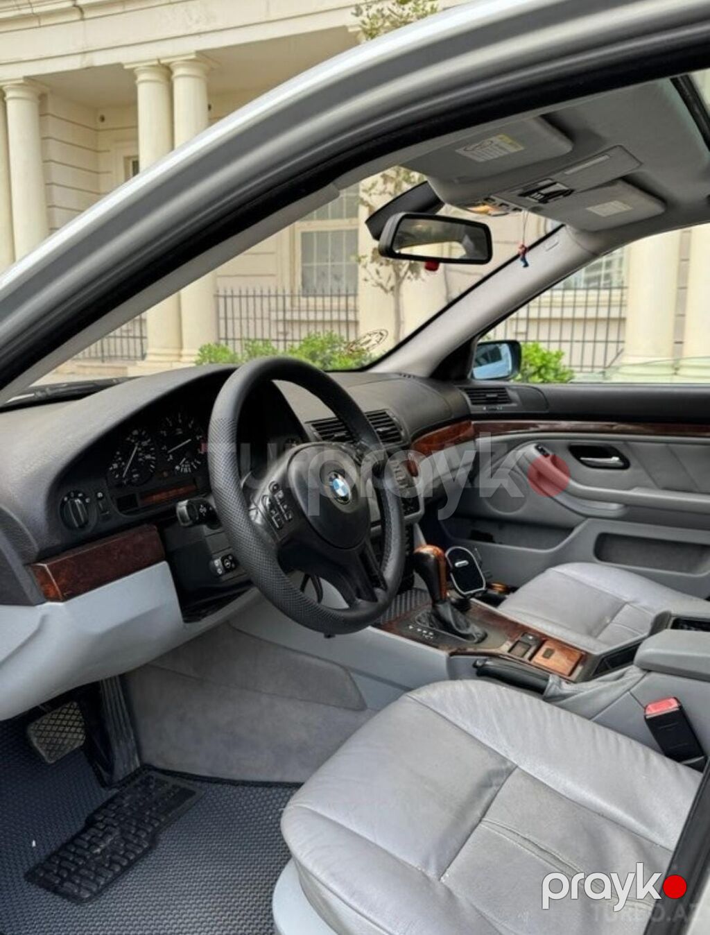 BMW 5 Series E39 sedan – gümüş rəng. Texniki xüsusiyyətlər və — Avtomobillər, Göytəpə (3)