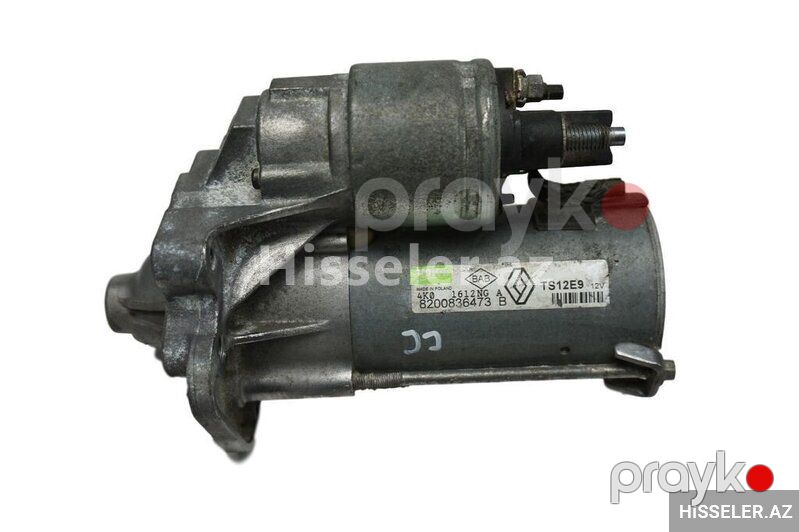 Стартер Renault / Nissan / Dacia 12v 1.4 kW — оригинал — Ehtiyat hissələri, Bakı (3)