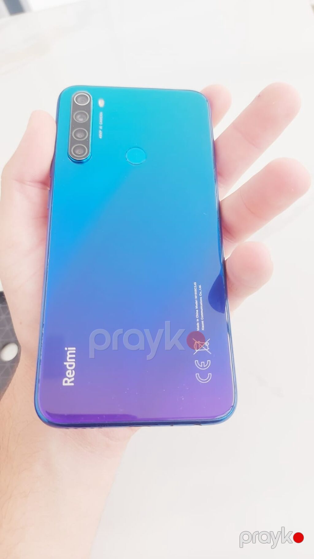 Redmi Note 8, 128 GB, rəng - Mavi, Barmaq izi — Xiaomi, Bakı (4)