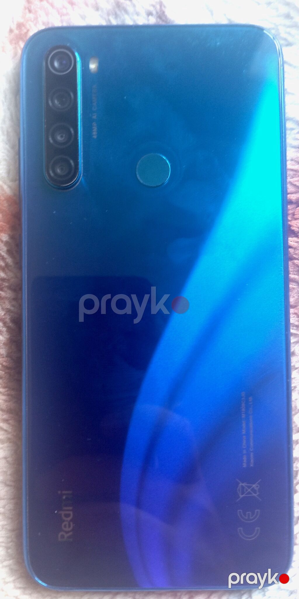 Redmi Note 8, 32 GB, rəng - Mavi, Barmaq izi — Xiaomi, Lənkəran (3)