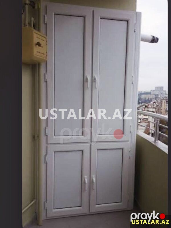 Cam Balkon İzosistem və Pvc xidmetleri — Pəncərələr, qapılar, balkonlar, Xırdalan (4)