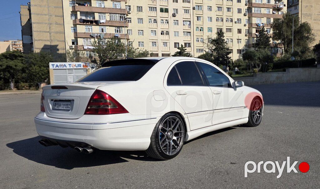 Mercedes C 200, 2.0 L, 2002 il, 260 000 km — Avtomobillər, Bakı (10)