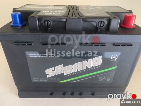 Akkumulyator Sebang Agm 70 Ah R — Bakı