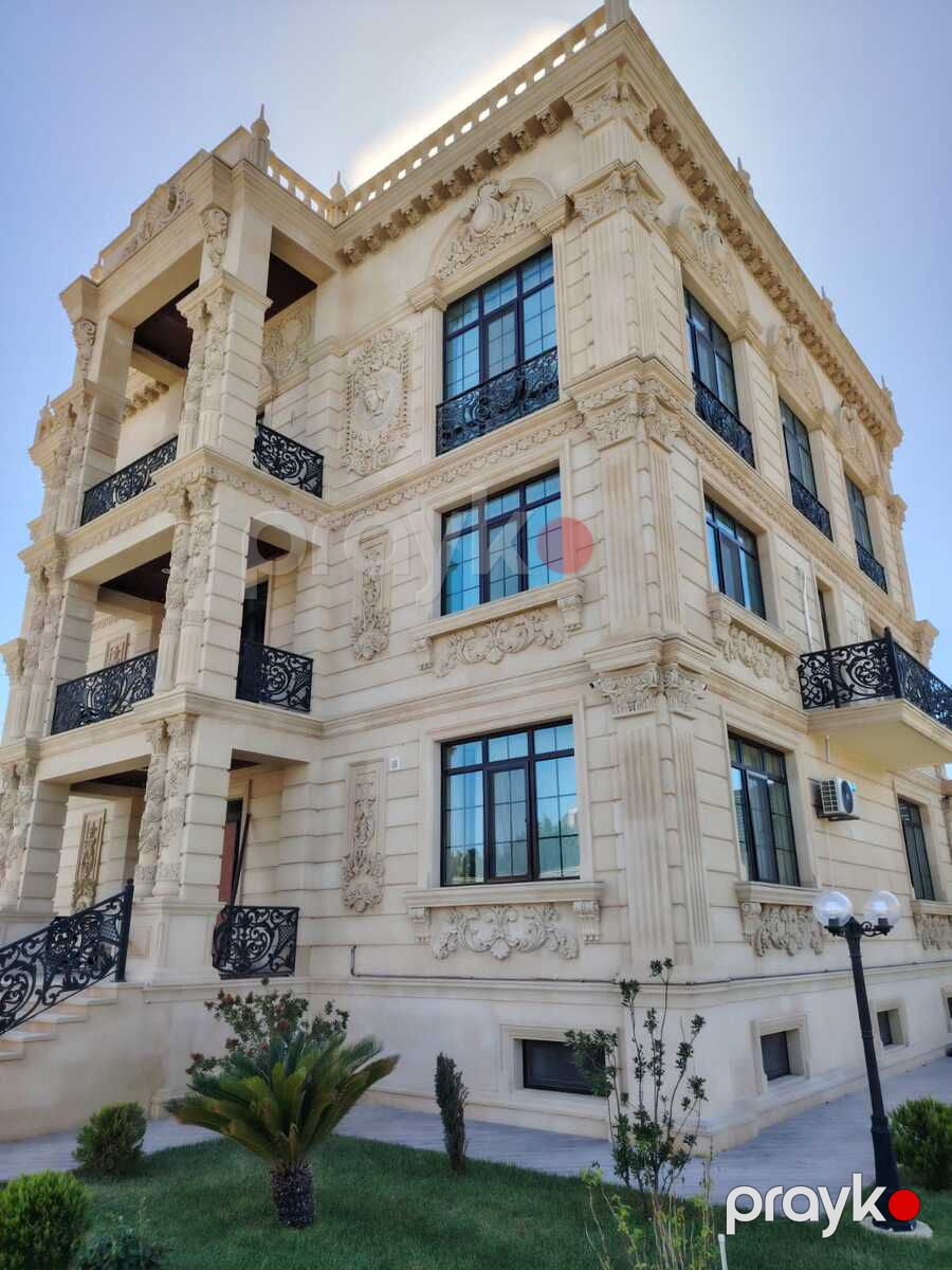 Satılır 6 otaqlı həyət evi/bağ evi 1000 m² — Ev, villa, Bakı (2)