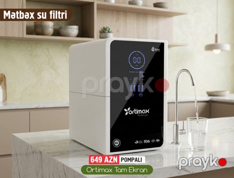 Su filteri Ortimax Tam Ekran 2.2 gallon 5 mərhələ — Bakı