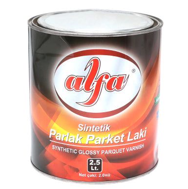 Alfa parket lakı 2,5 l — Лакокрасочные материалы