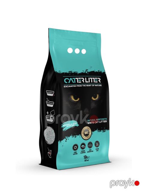 Pişik tualeti üçün doldurucu Catter Litter Marseille Soap Scented, 10 l — Bakı