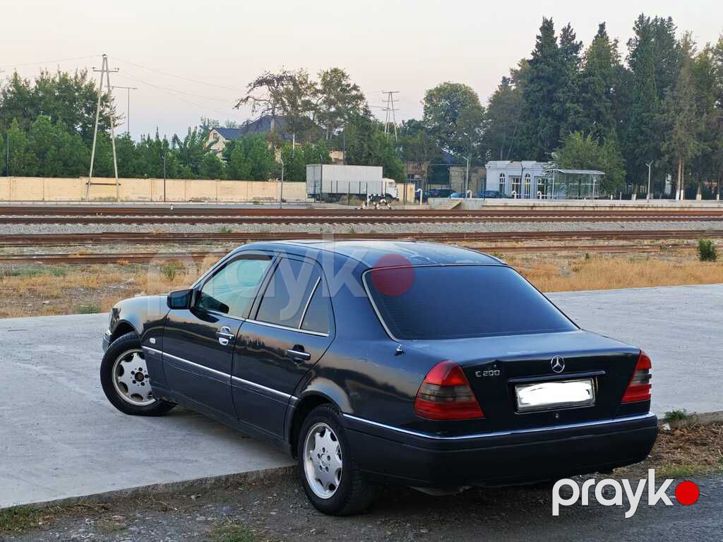 Mercedes C 200, 2.0 L, 1996 il, 187 228 km — Avtomobillər, Bərdə (7)