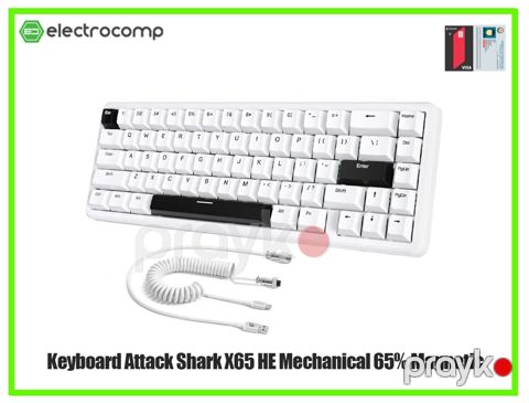 Mexaniki klaviatura "Attack Shark X65 HE Mechanical 65% Magnetic" — Bakı