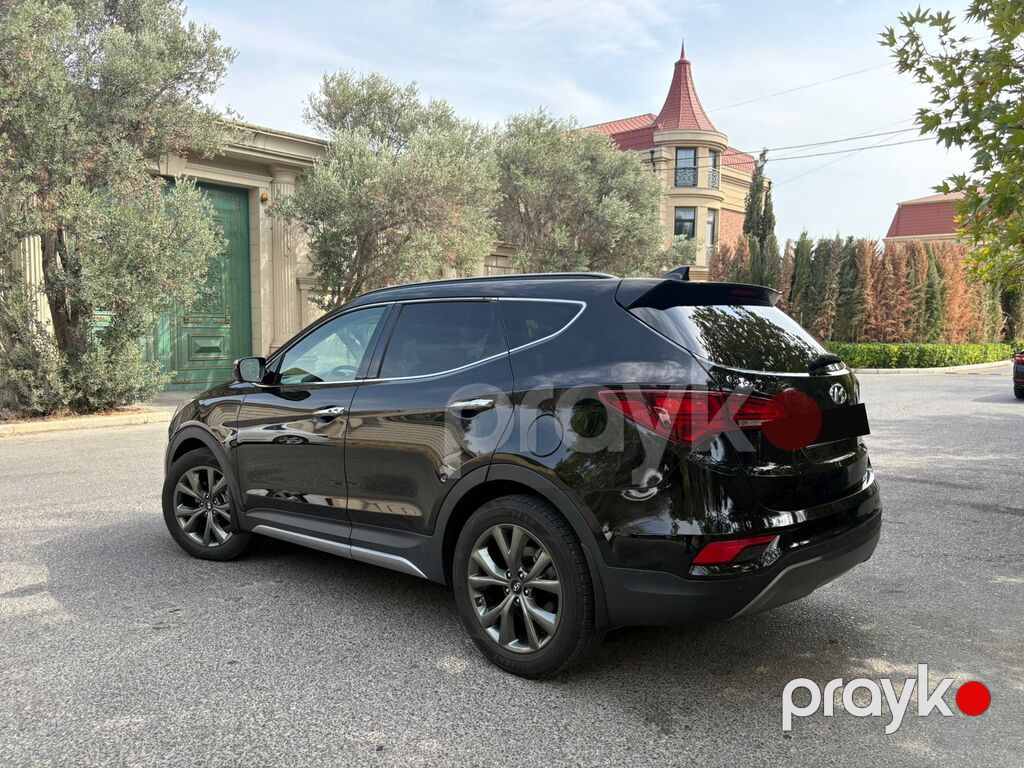 Hyundai Santa Fe, 2.0 L, 2018 il, 48 000 km — Avtomobillər, Bakı (6)