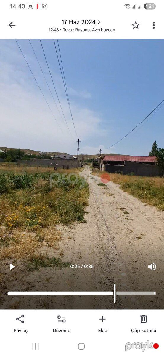 7.36 sot torpaq sahəsi, Tovuz r — Torpaq, Tovuz (2)