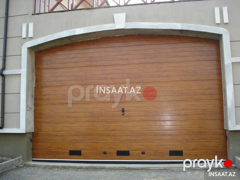 Avtomatik seksional qapılar — Pəncərələr, qapılar, balkonlar, Bakı (5)