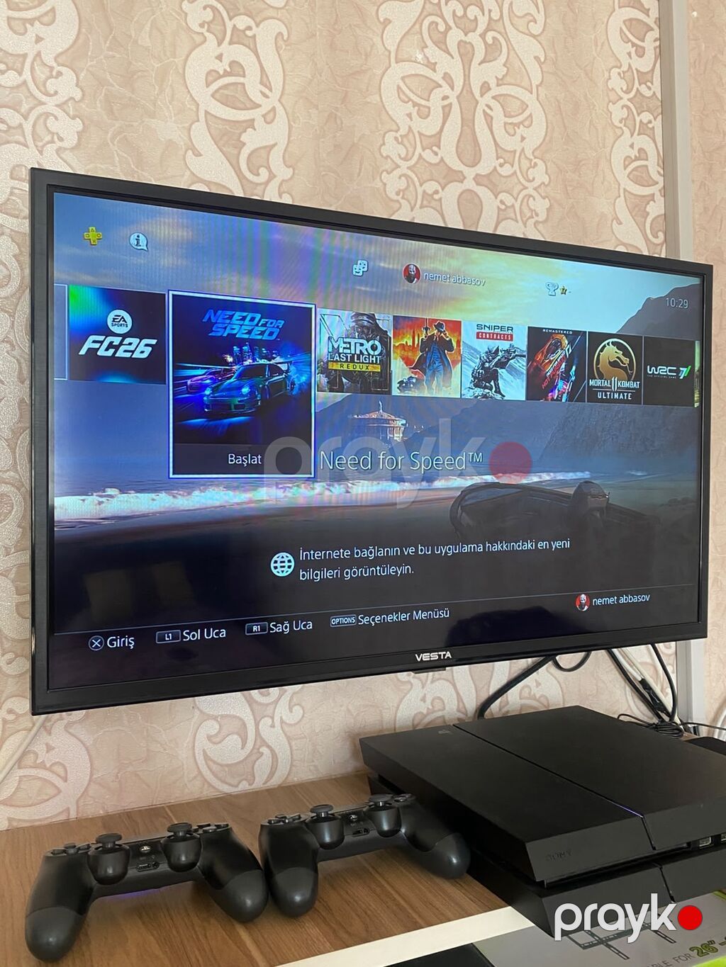 Ps4 1 tb Yadaş 2 Ədəd Pultnan içində Türkiyə hesapi ve oyunlar var — Şəxsi əşyalar, Şəmkir (2)