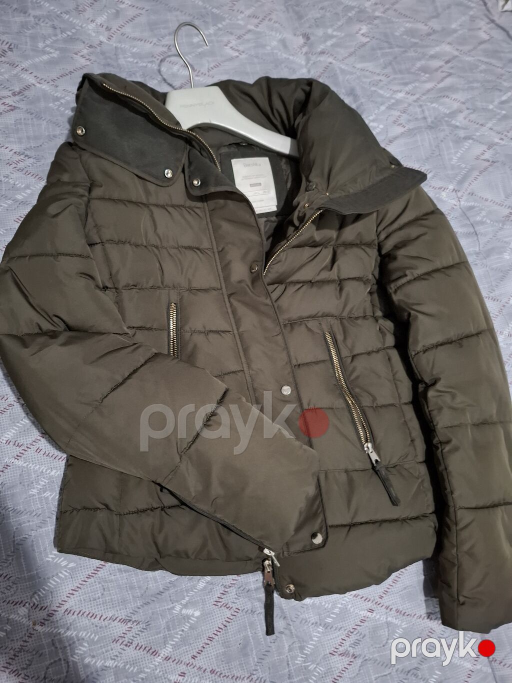 Puxovik kurtka, Bershka, L — Jaketlər, Bakı (7)