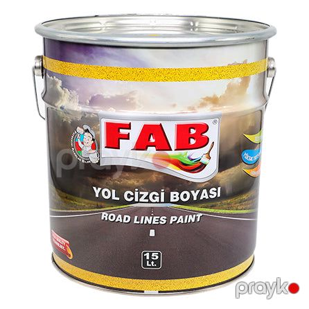 Fab yol cizgi boyası ağ 15 l — Bakı