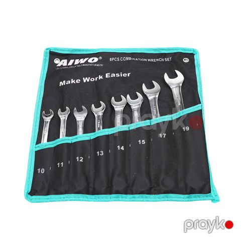 Açar aıwo seti 8-Lİ (10-15,17,19MM)E-24102 — Bakı
