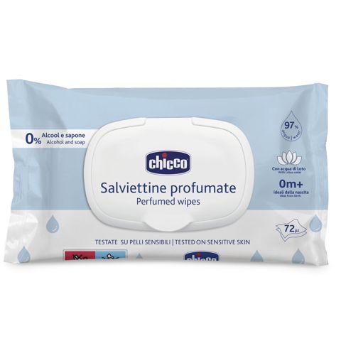 Baby Moments Chicco nəm salfetləri, 72 ədəd — Bakı