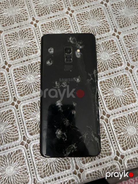 Samsung Galaxy S9 Plus, 512 GB, rəng - Qara, Qırıq — Masazır