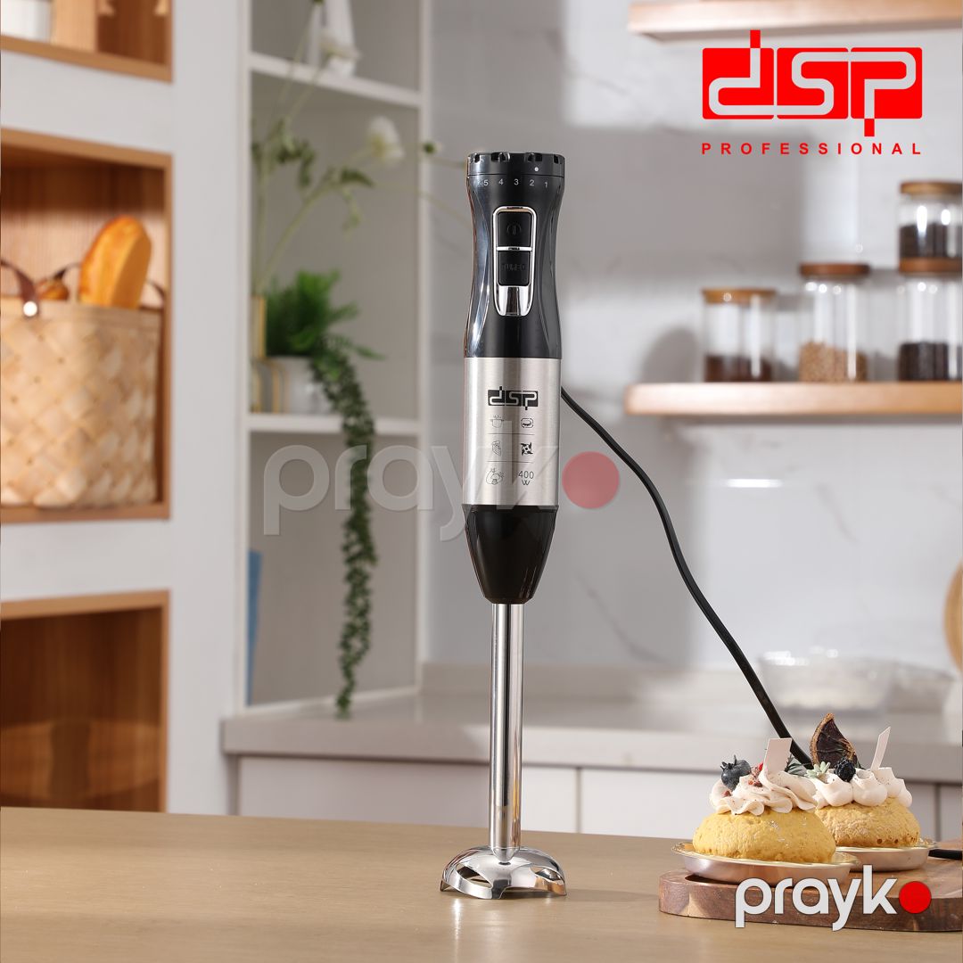 DSP KM1169 Professional Əl Blenderi – 400W Mis Motor Paslanmaz Polad Blender — Blenderlər, xırdalayanlar və mikserlər, Bakı (4)